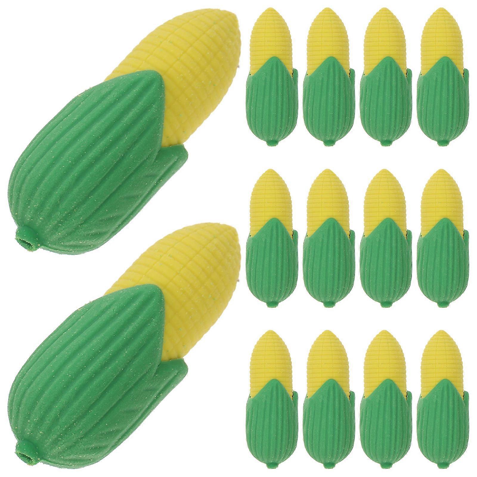 Fun Erasers for Kids Corn Shape Erasers for Students Use 100Pcs Bulk