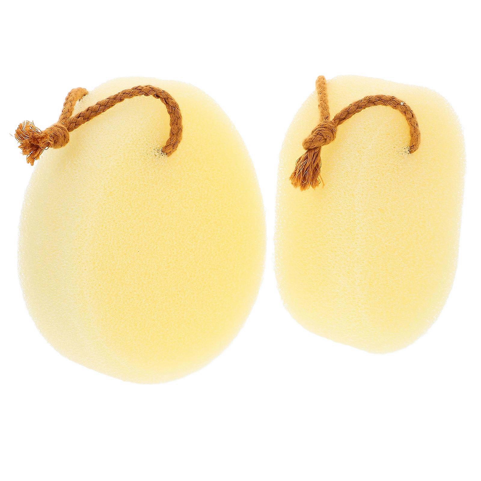 Bath Back Sponge Body Cleaning Sponge for Bathing 2Pcs Gentle Exfoliation