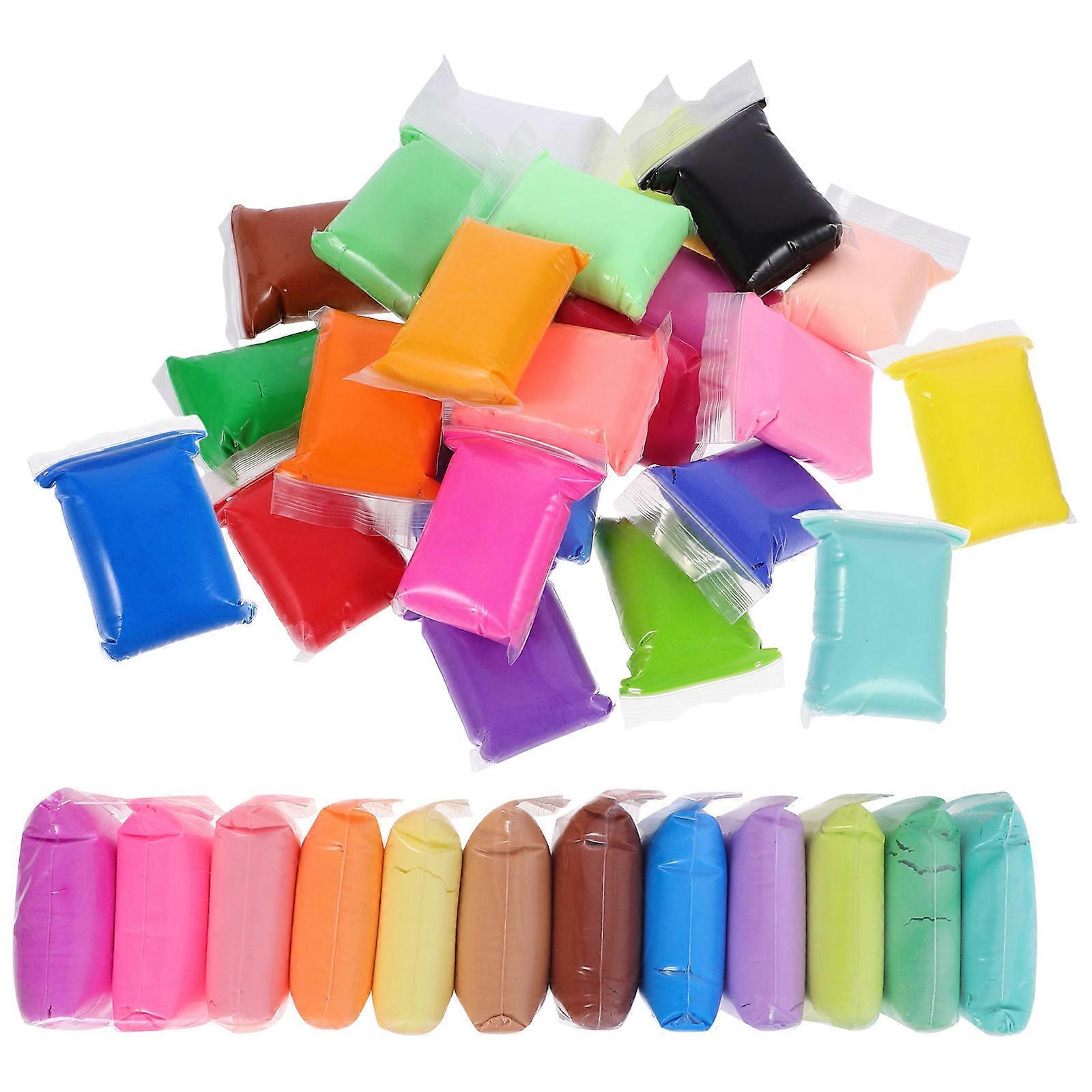 DIY Clay Kit Colorful Polymer Clay for Craft 144Packs Set