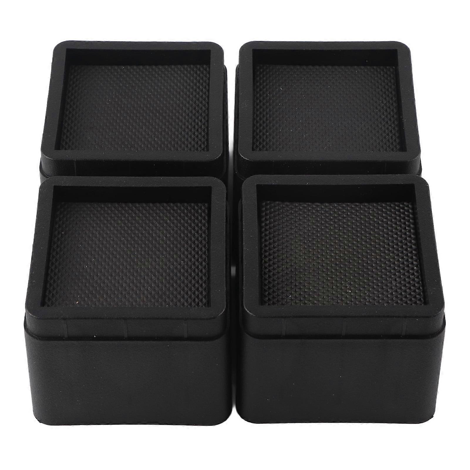 VIFER,Furniture Legs Durable Stackable Bed Risers Square Moisture-proof Furniture Legs