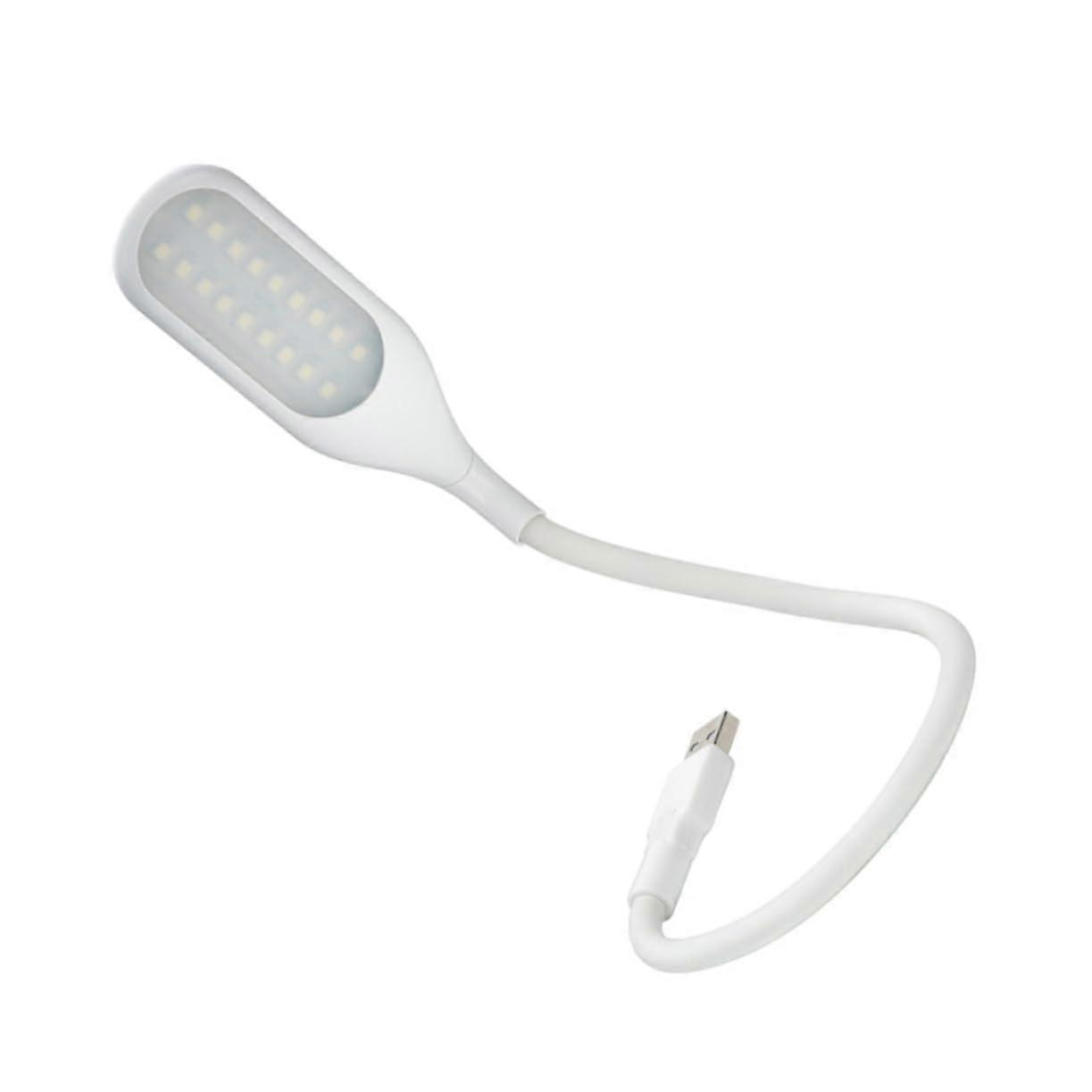 USB LED Lamp with Dimmable Touch Control, 360° Flexible Gooseneck for Bedside Reading