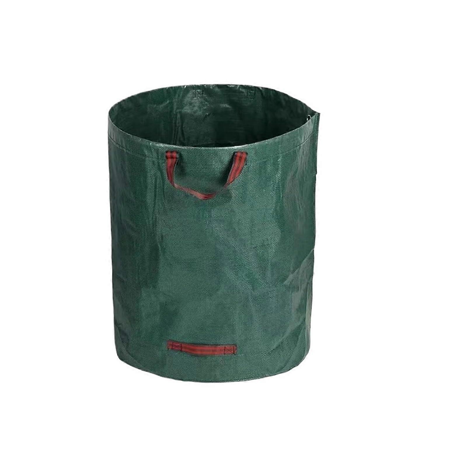 Garden Waste Bag 300L Large Capacity Foldable Waterproof Reusable Yard Leaf Collection
