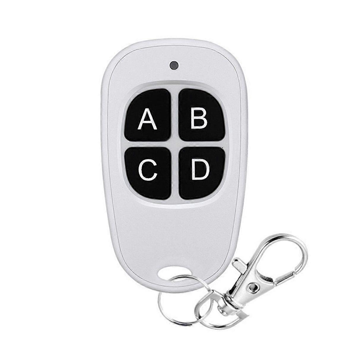 433MHz Universal Garage Door Opener Remote Control Wireless 4-Button Key Duplicator Clone Electric