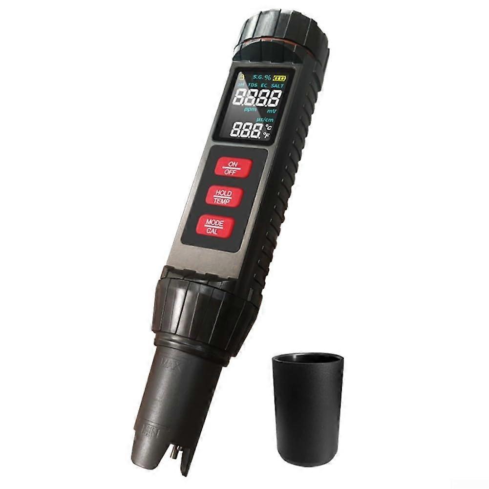 Water Quality Tester 7 in 1 Digital pH Meter for Drinking Water and Pool with Fast Accurate Readings