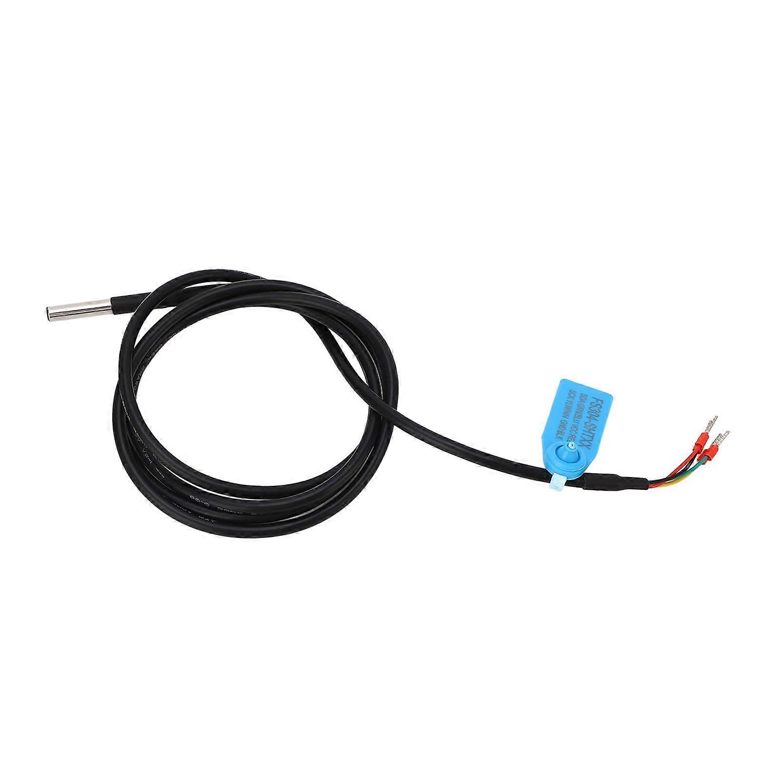 Soil Temperature and Humidity Sensor with I2C Output, Dual Measurement, 3m Cable for Agriculture