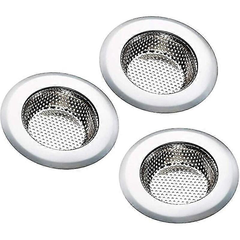 3PCS Stainless Steel Kitchen Sink Strainer-17526