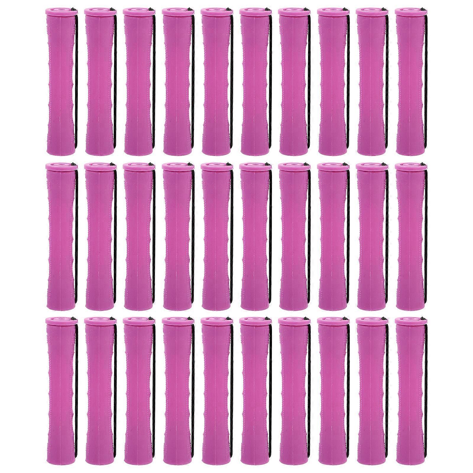 Hair Rollers with Caps Hair Curlers for Styling 30Pcs Plastic Rollers