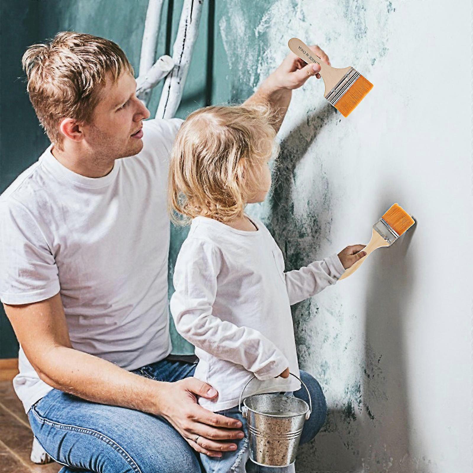 Multi-Function Paint Brush Oil Paint Brush for Daily Use 6Pcs Set