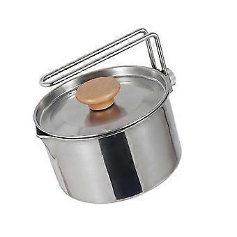 25-26 Large Kettle for Outdoor Hiking Backpacking Camping Kettle Picnic Travel Kettle for Cooking Water and Cooking Outdoor