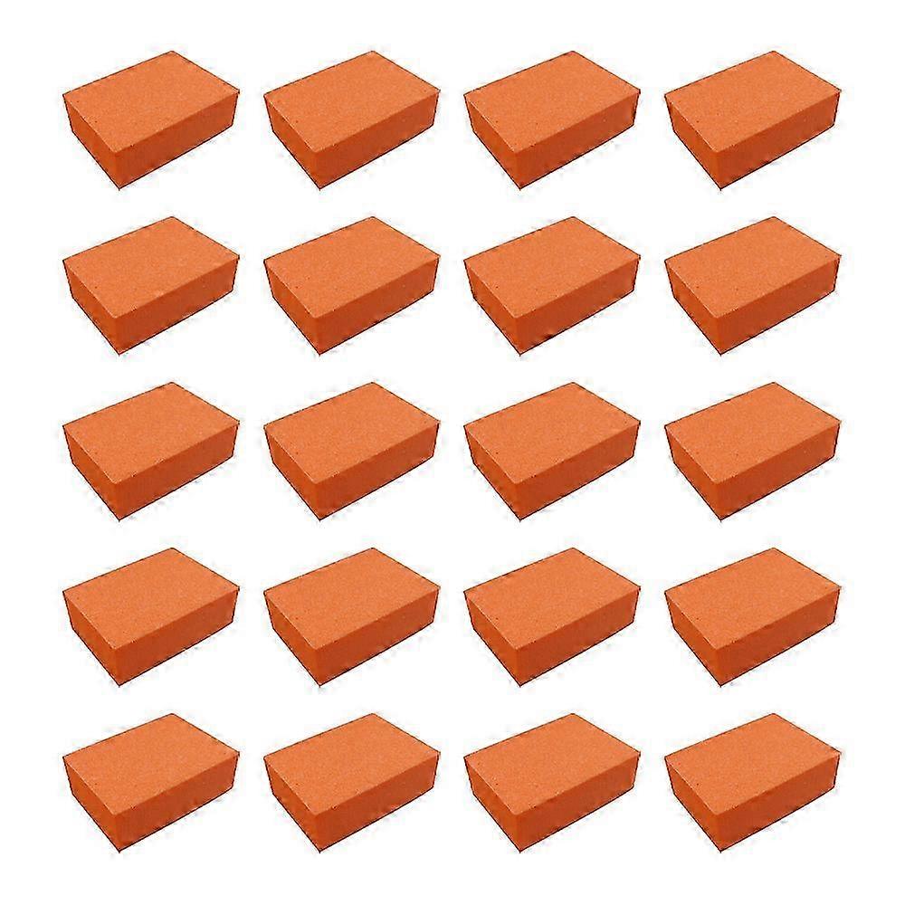 2025 Nail Mini Buffer Block File, 50 Pcs Mini Buffers For Nails Mini Nail Buffer Orange