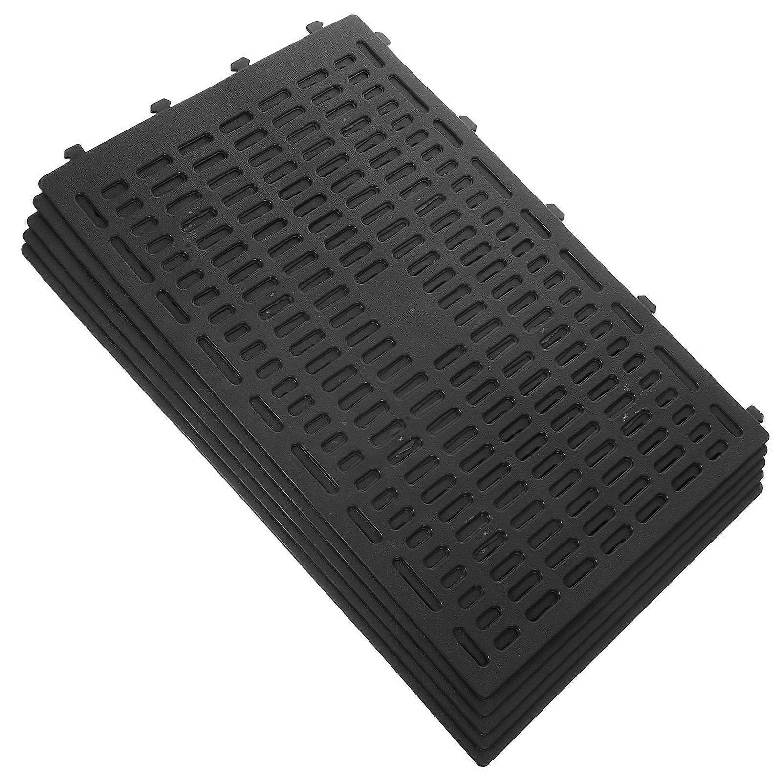 Tree Trunk Protector Black Tpr PP for Outdoor Use 5Pcs Protective Covers