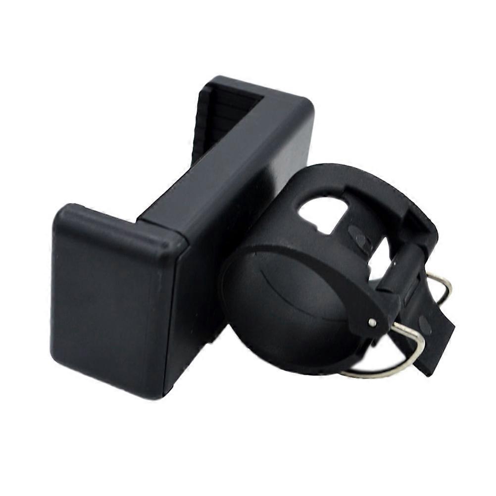 Selfie Phone Mount Adjustable for Fixing 2Pcs Black Tripod Holder Clamp