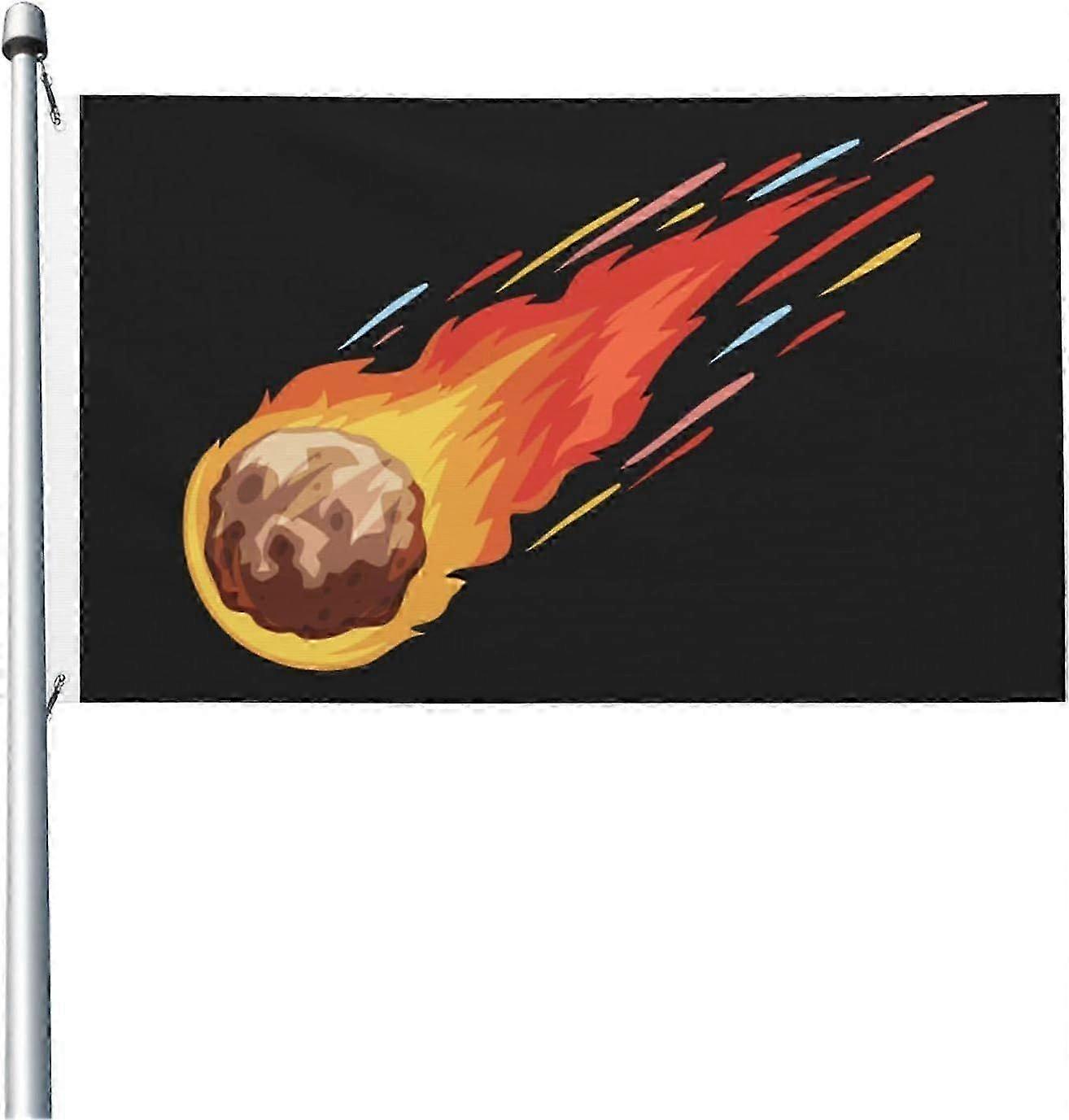 Comet Falling Fast Flag Qi 0942