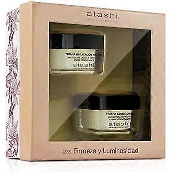 Gift Set - ATASHI - Intensive Moisturising Therapy - 50ml - Brightening Anti-Fatigue Cream - 50ml