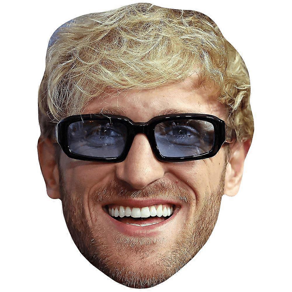 Logan Paul (Glasses) Big Head. Larger than life mask.