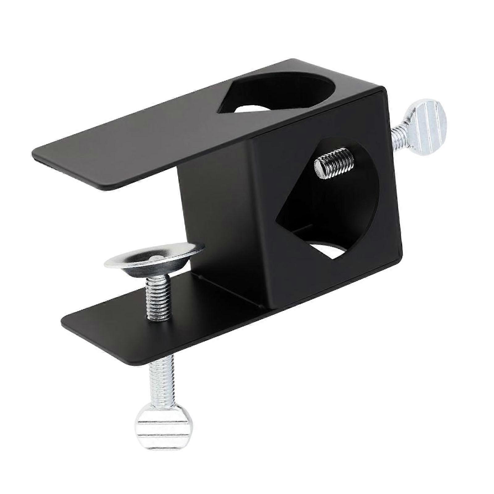 Deck Clamp for Torches Iron Torch Mounting Bracket for Railing Fence Lawn