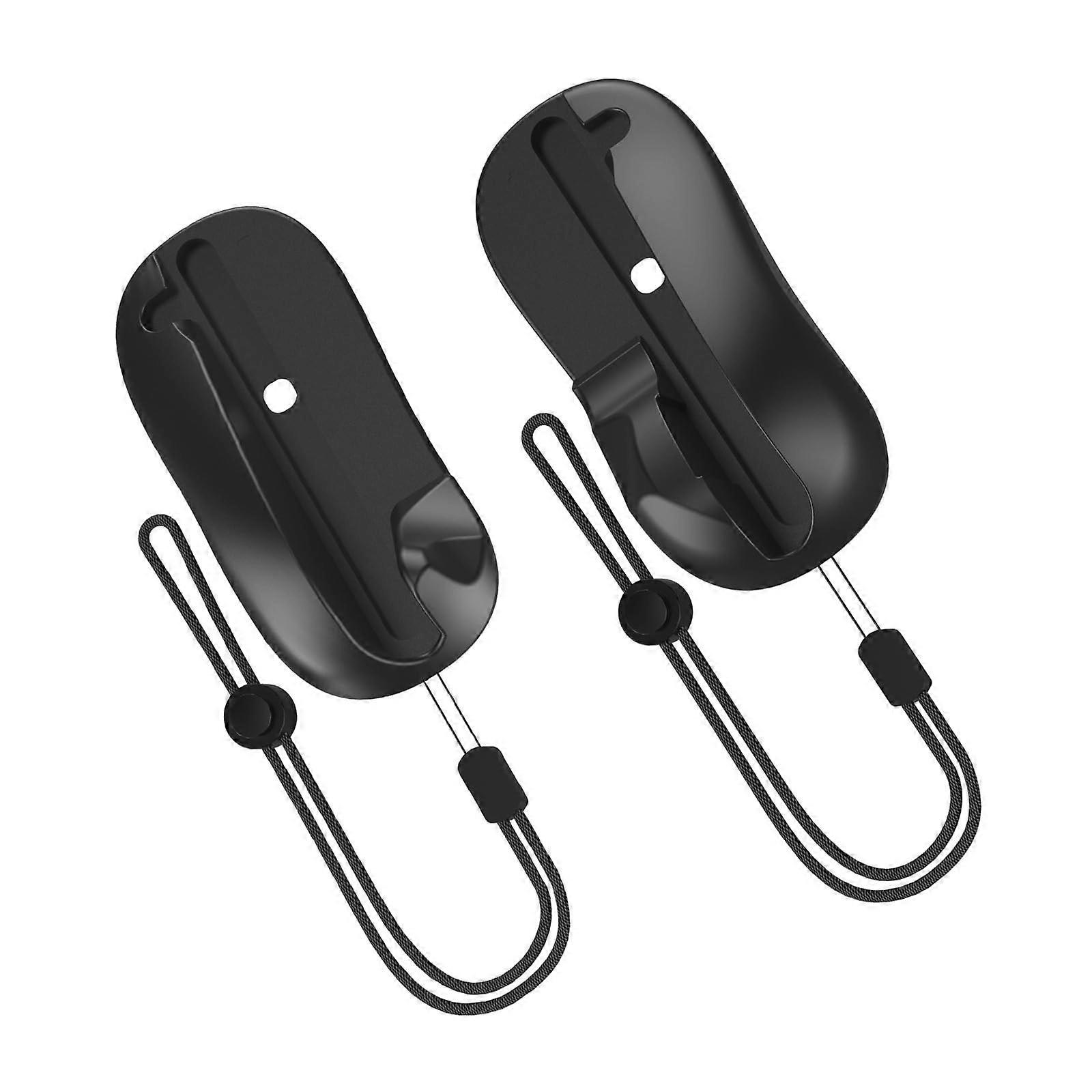 Game Controller Mouse Grip Pair with Ergonomic ABS Handle Bracket for Precision Gaming Control