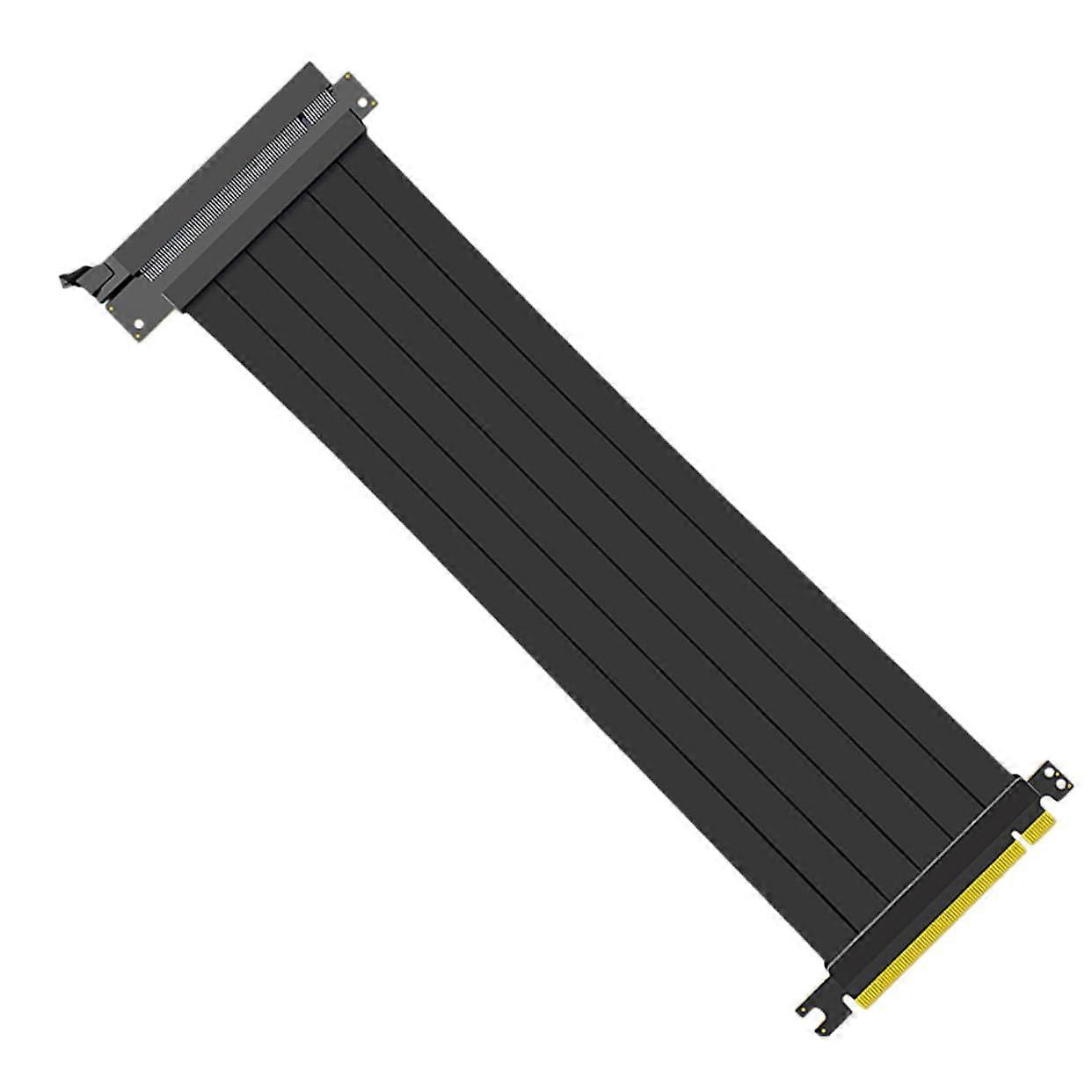 PCIe Riser Cable 16x for Graphics Cards, Copper Core GPU Extension with Strong Shielding