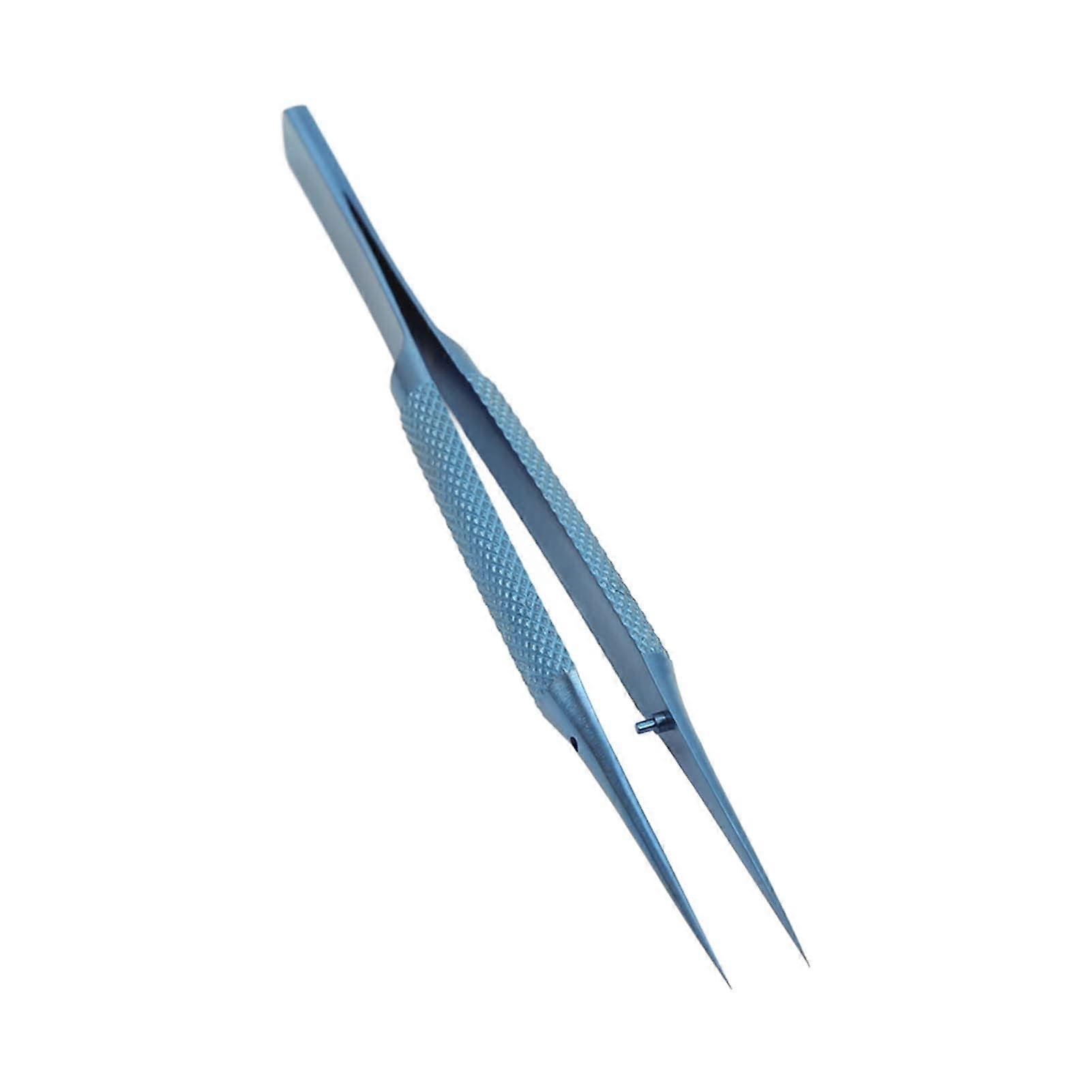 Precision Tweezers 0.15mm Fine Tip Titanium Alloy Curved AntiMagnetic Microscope  Tool
