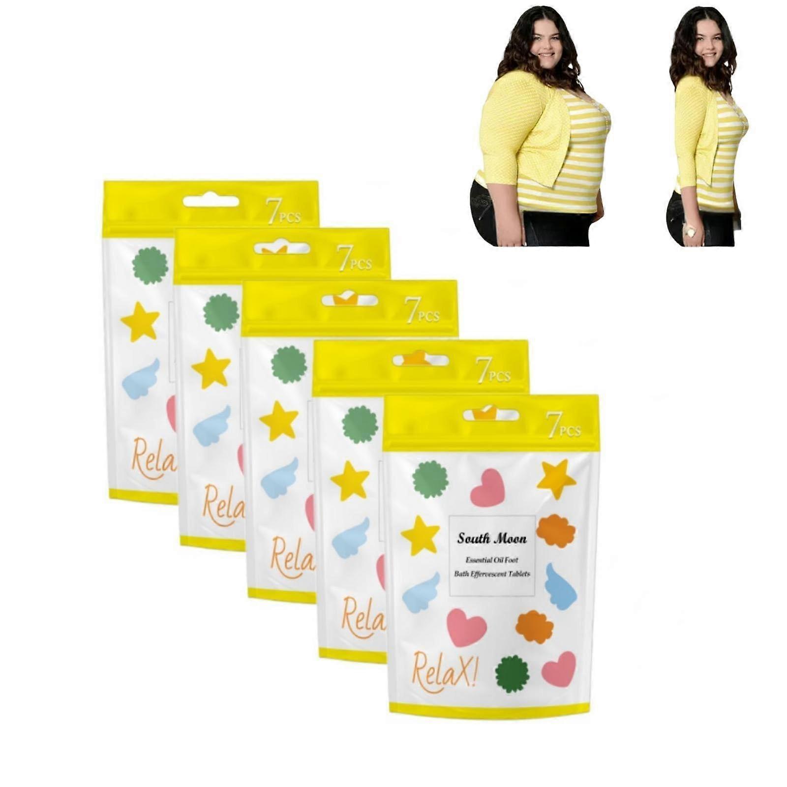 Foot Soak Tablets with Herbal Essential Oils, Quick Dissolve Aromatic Foot Bath Bombs 35pcs