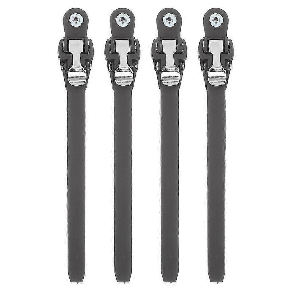 4pcs Adjustable Skate Buckle Strap Set for Roller & Ice Skates