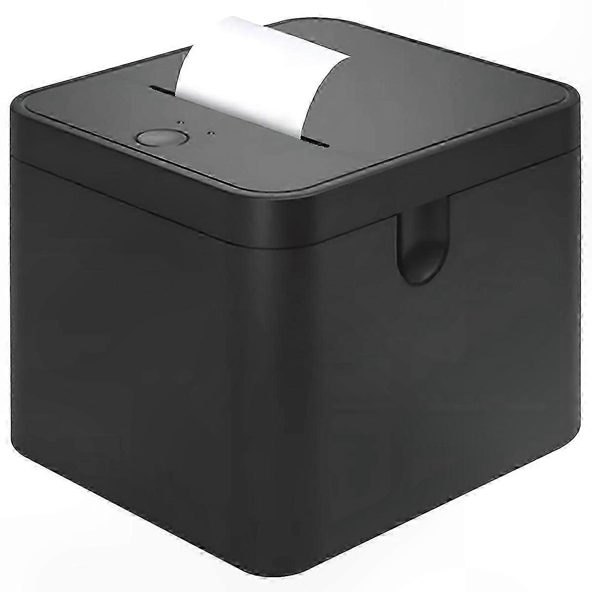 Thermal Receipt Printer, 90mm/s High-Speed, USB & Bluetooth, ESC/POS for iOS Android