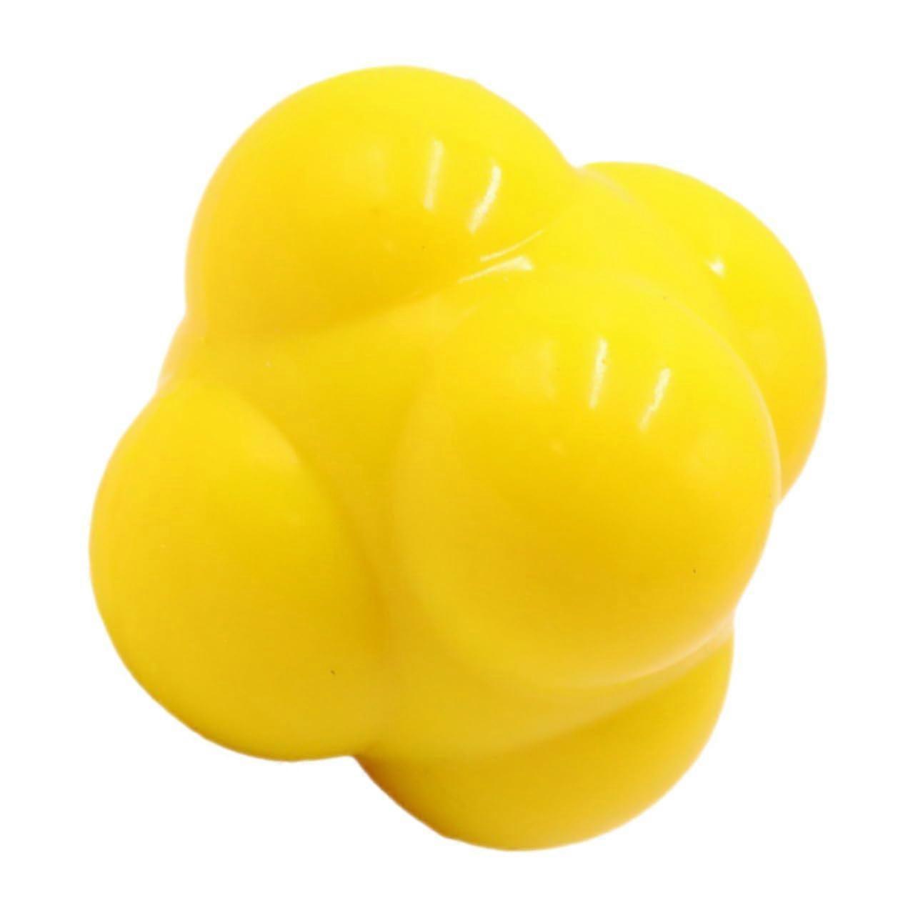 Reaction Ball Hexagonal Reflex Agility Training Ball for Soccer Baseball Improve Speed Indoor Use