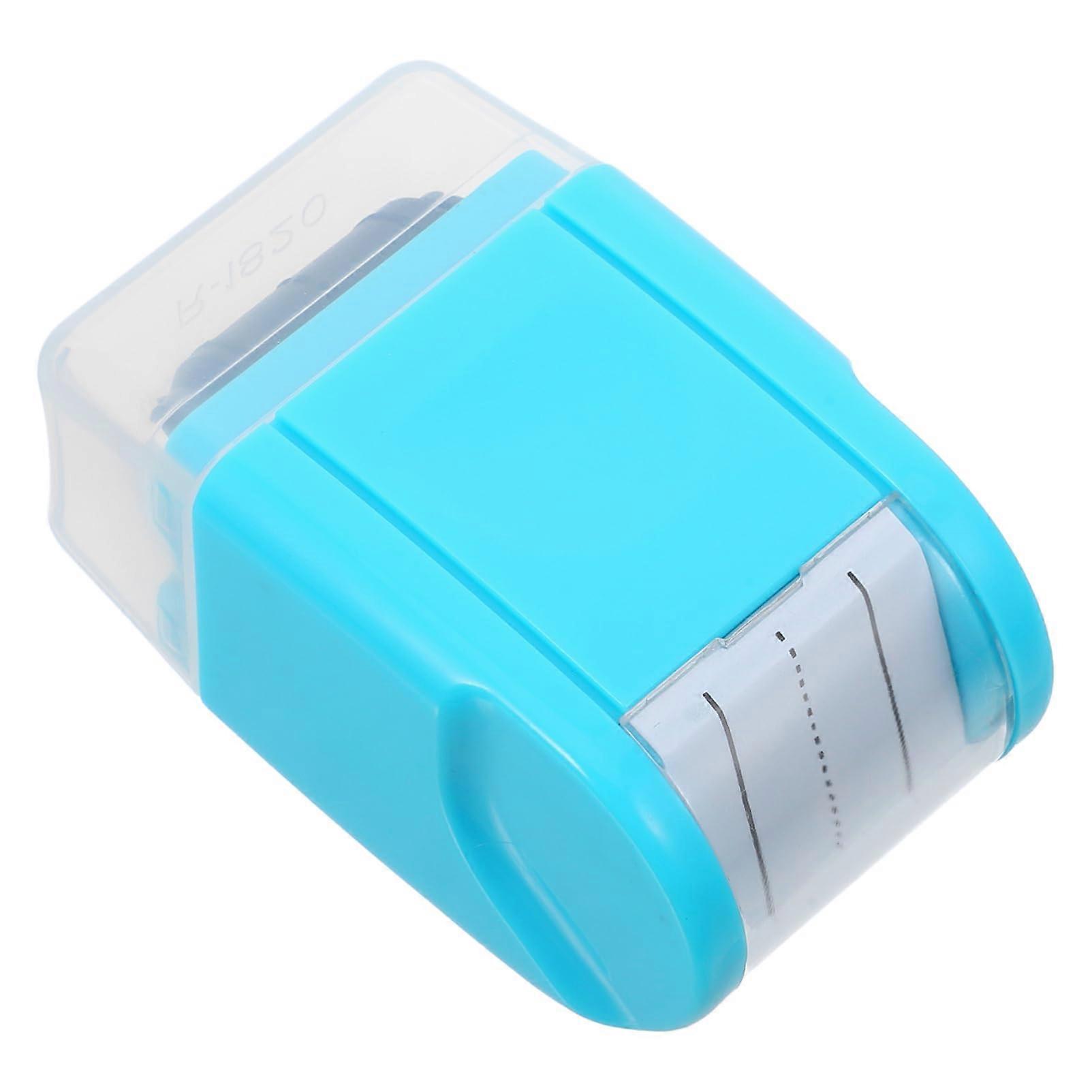 Handwriting Practice Stamp Roller for Kids  SelfInking, Refillable Ink, Dashed Guide Lines