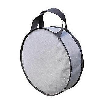 Camping Cookware Bag with Zipper Closure, Large Oxford BBQ Pan Organizer, 80x10cm Easy Carry