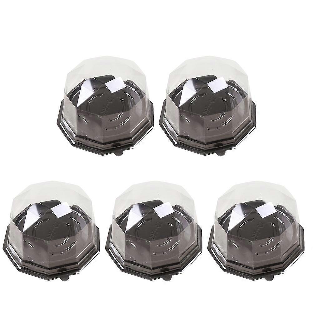 Boxes Plastic Small Cake Pastries Boxes for Dessert Use 100Pcs