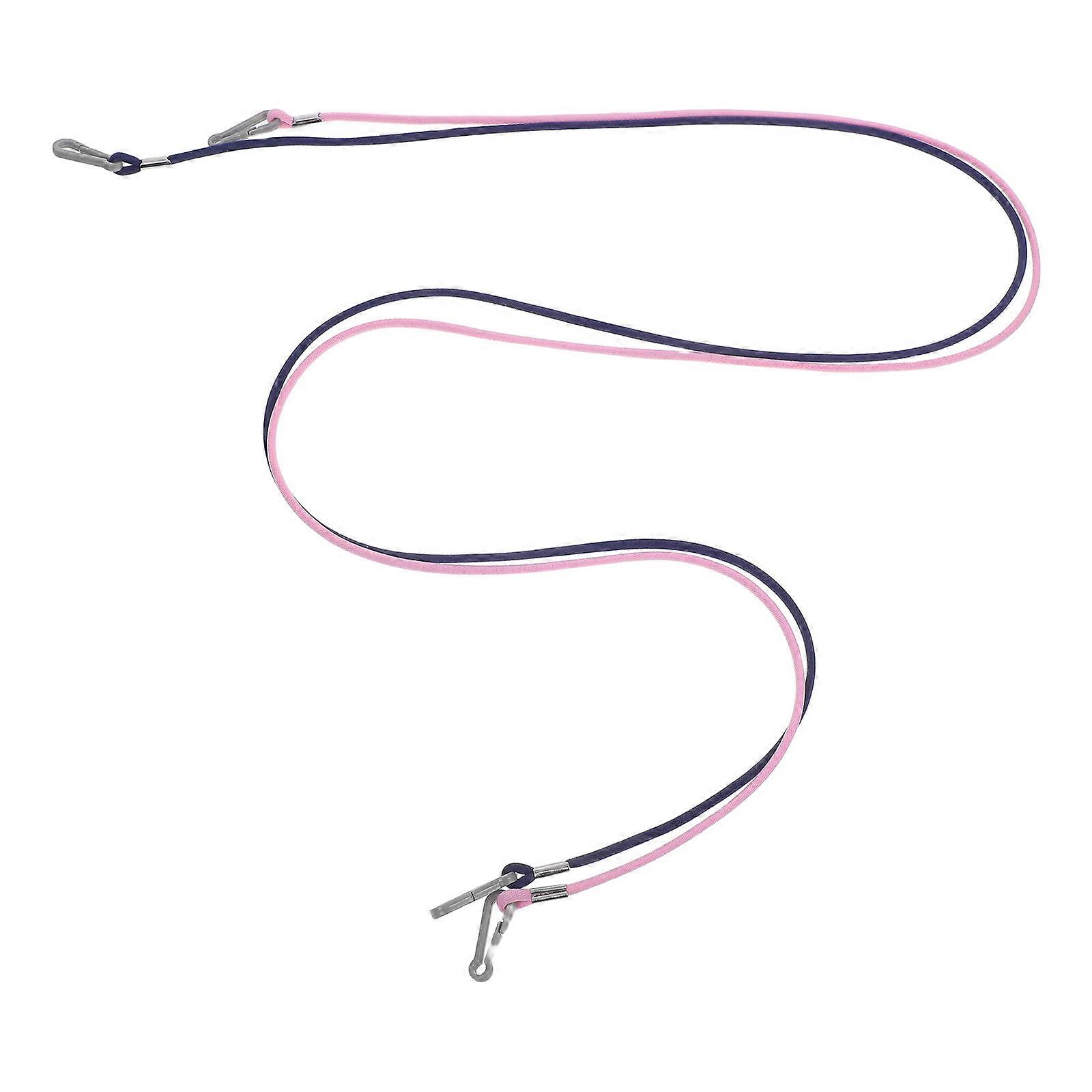 Winter Mittens with String for Kids Featuring 4Pcs Elastic Pink Clips