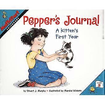 Mathstart: Pepper's lehdessä: kissan ensimmäisen vuoden (Mathstart-sarja)