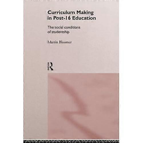 Läroplansskapande efter 16 utbildning