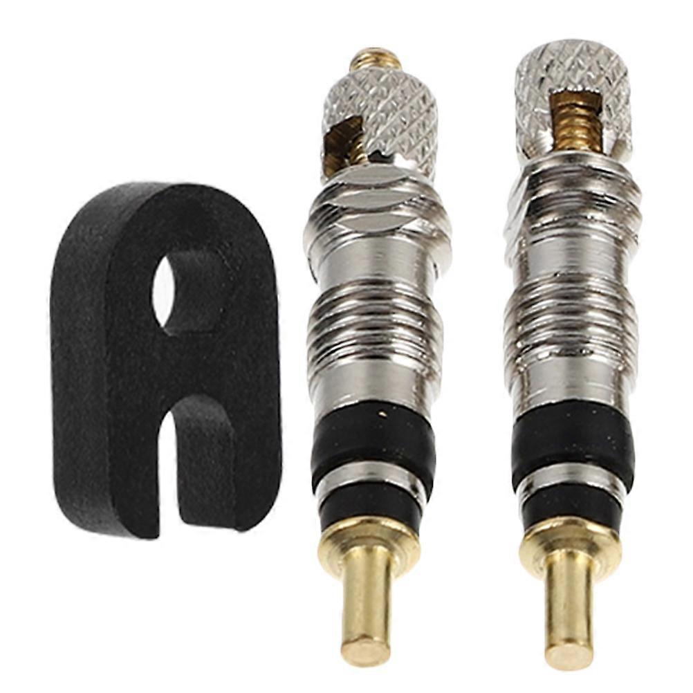 Presta Valve Core Tool Set for Bike Use with 2Pcs Valve Core Kit