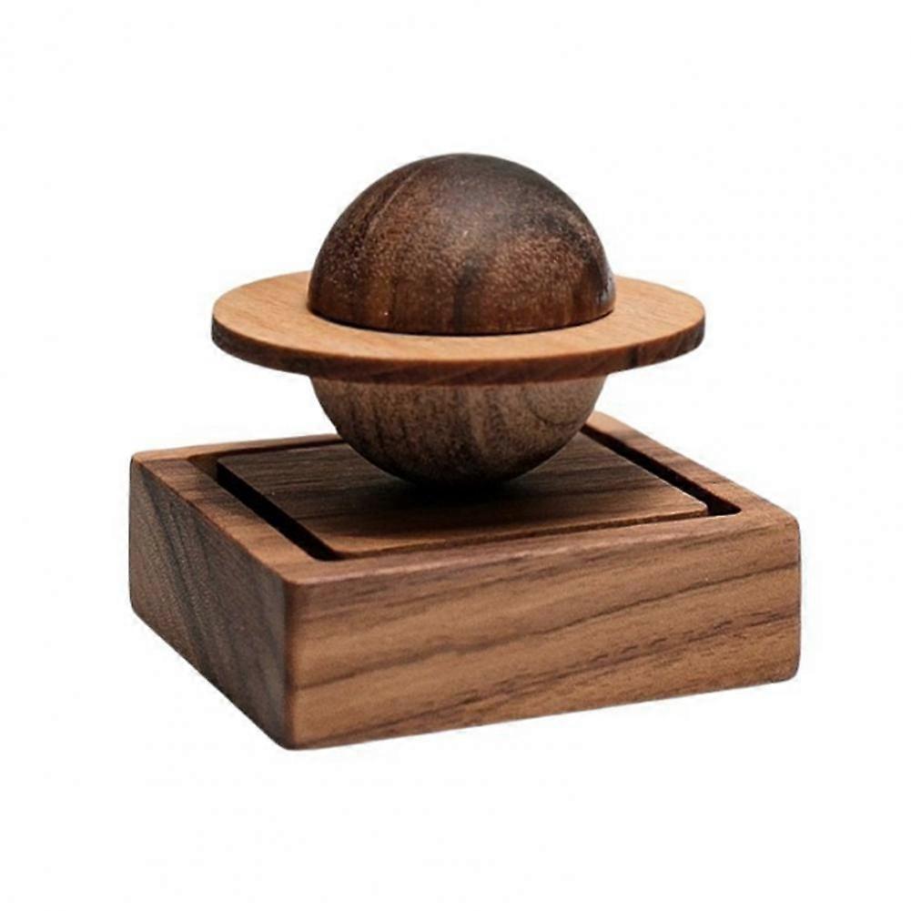 Incense Diffuser Gift Set Jupiter Orbit Diffuser Handcrafted Walnut Wood Planetary Diffuser compatible with Aromatherapy Decor compatible with Friends