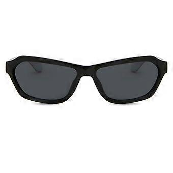 Okulary przeciwsłoneczne Adidas Originals OR0021 01A Full Rim Shiny Black, prostokątne, unisex, UV3, oryginalne