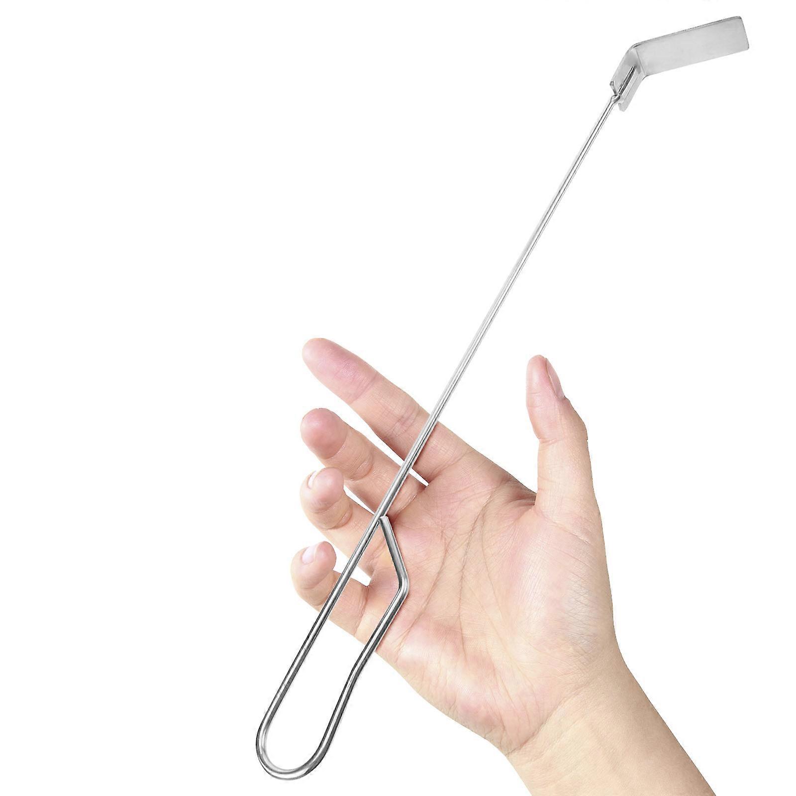 Charcoal Smoker Rectangular Ash Rake 46cm High Temperature Endurable 1Pack