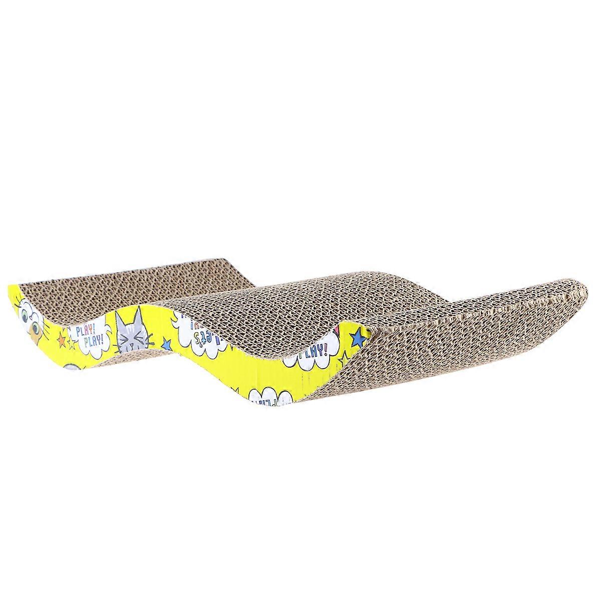 Cat Scratch Pad Corrugated Board for Fun Toy
