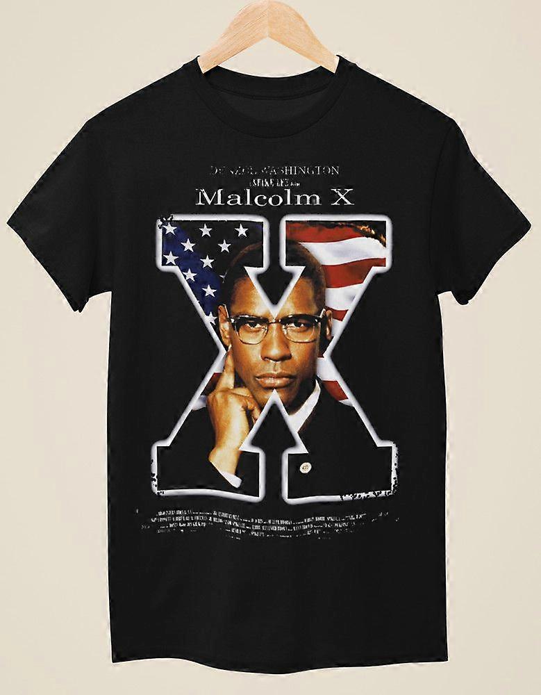 Malcolm X - Elokuvajuliste T-paita E0549