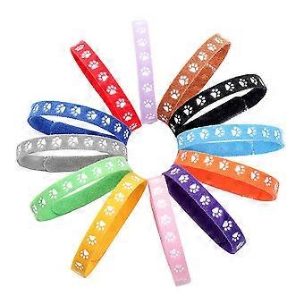 Identity Recognition Pet Collar Decorative Pet Collar for Pets 12Pcs