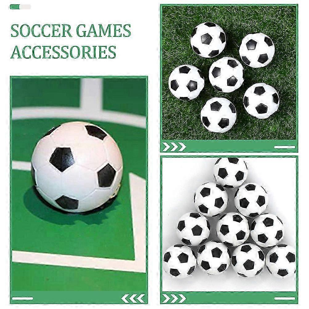 Mini Table Soccer Foosball Balls Replacement Balls for Playing 16Pcs