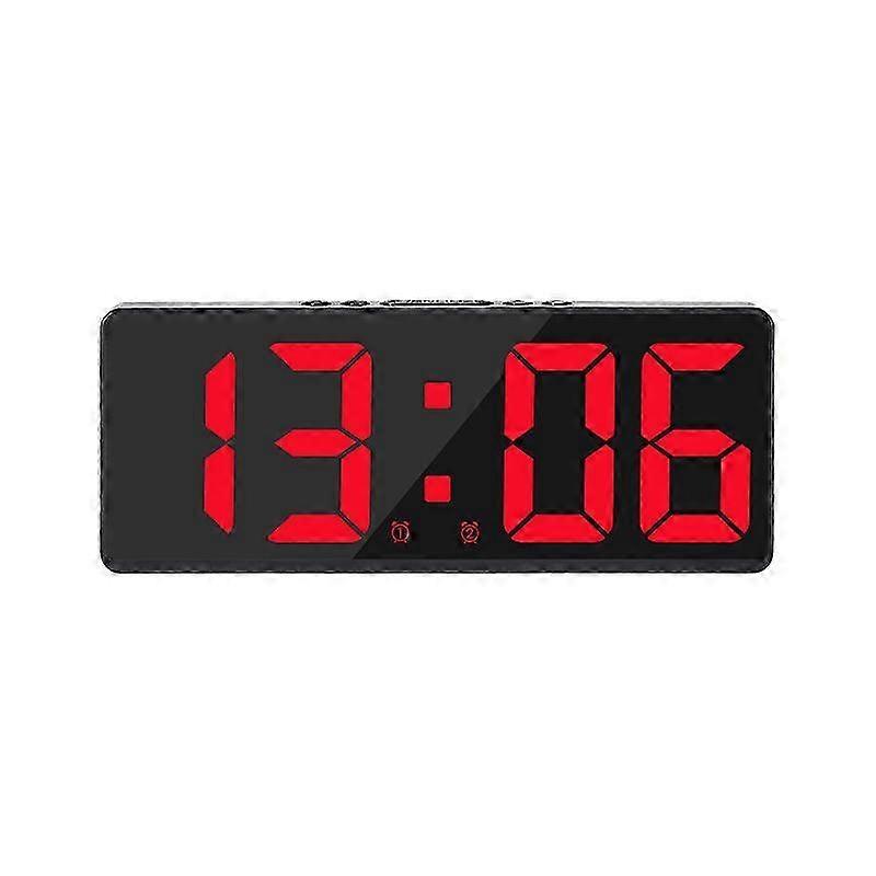 Digital Alarm Clock, Digital Clock with 3 Brightness Levels, Elec