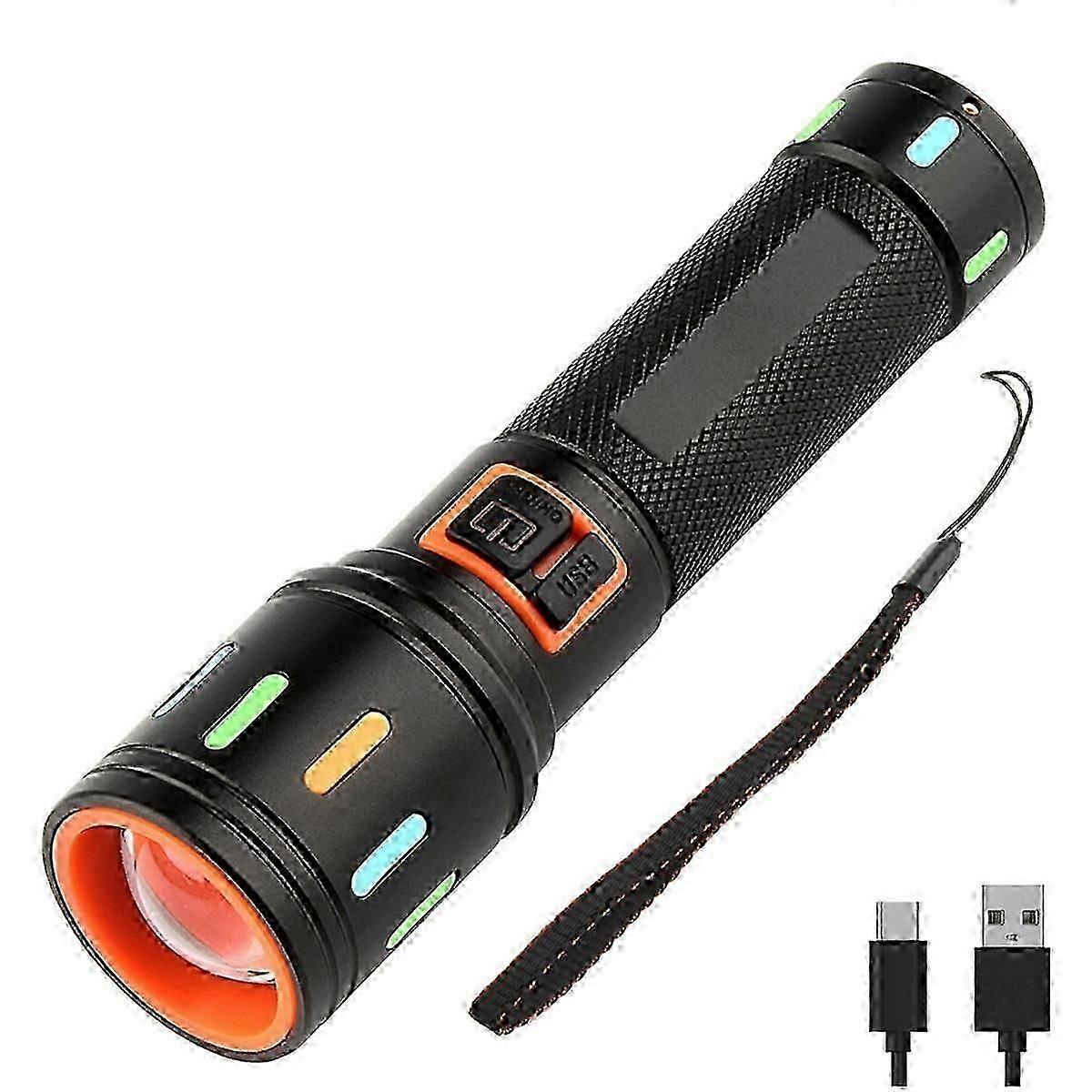 Rechargeable Flashlight LED Flashlight, Adjustable Focus  WG-26