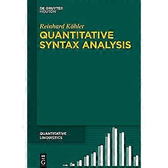 Quantitative Syntax Analysis