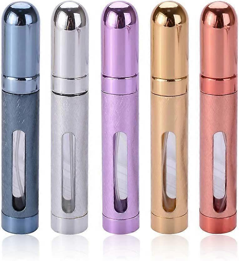 Perfume Bottle(12ml,5pcs),Travel Refillable Perfume Spray Bottle