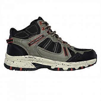 Skechers miesten Hillcrest Logo nahkaiset kävelykengät