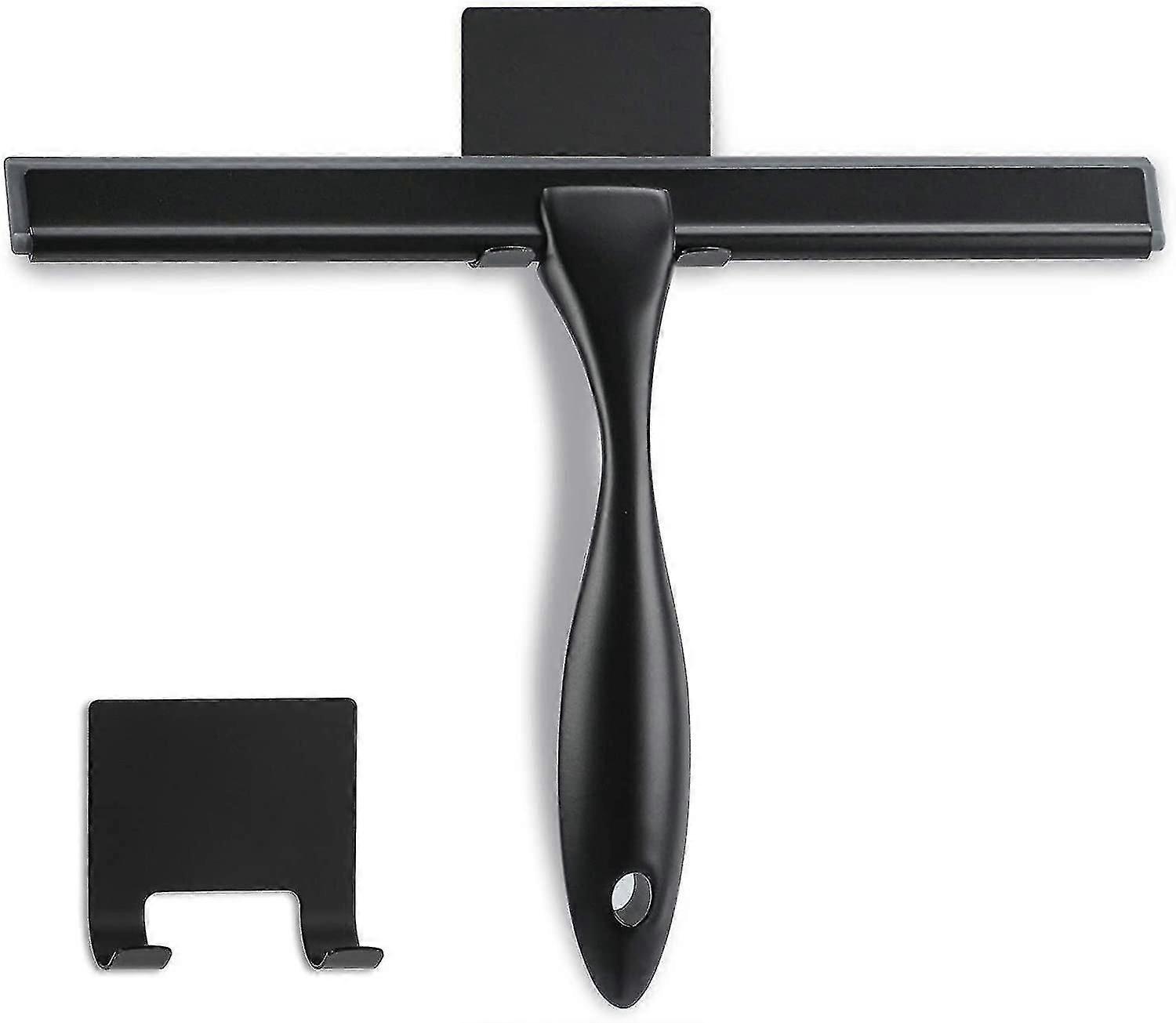 Dusj squeegee, all-purpose rustfritt stål squeegee for bad