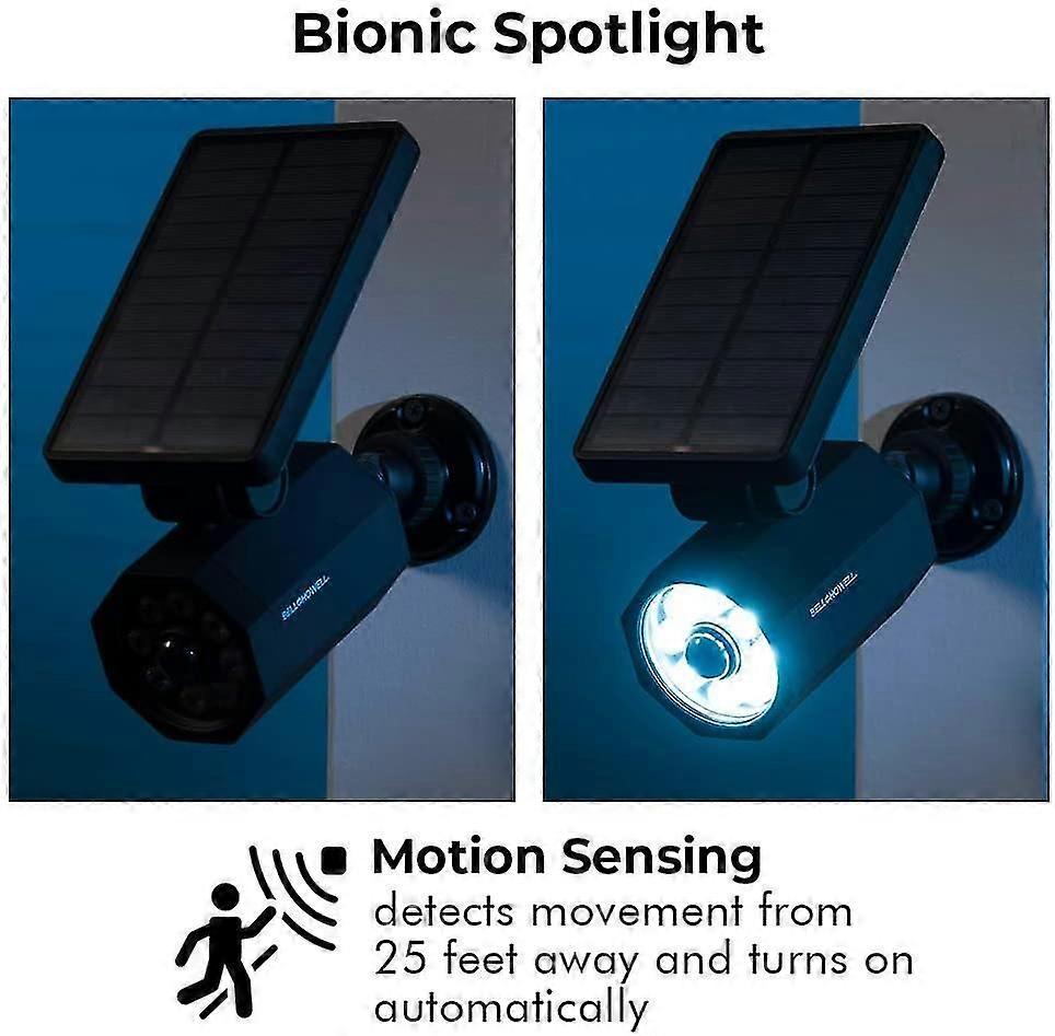 Bionic Spotlight Solar Outdoor Lights With Motion Sensor Super Bright