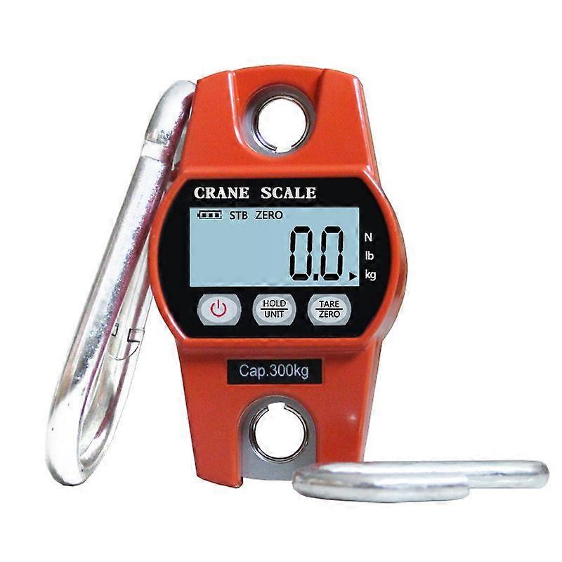 Digital Crane Scales 300kg with Backlit LCD & Tare Function