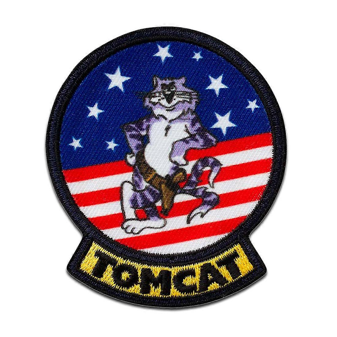 Top Gun Tomcat - patch, iron-on patch, iron-on patch, size: 7.3 x 6.2 cm
